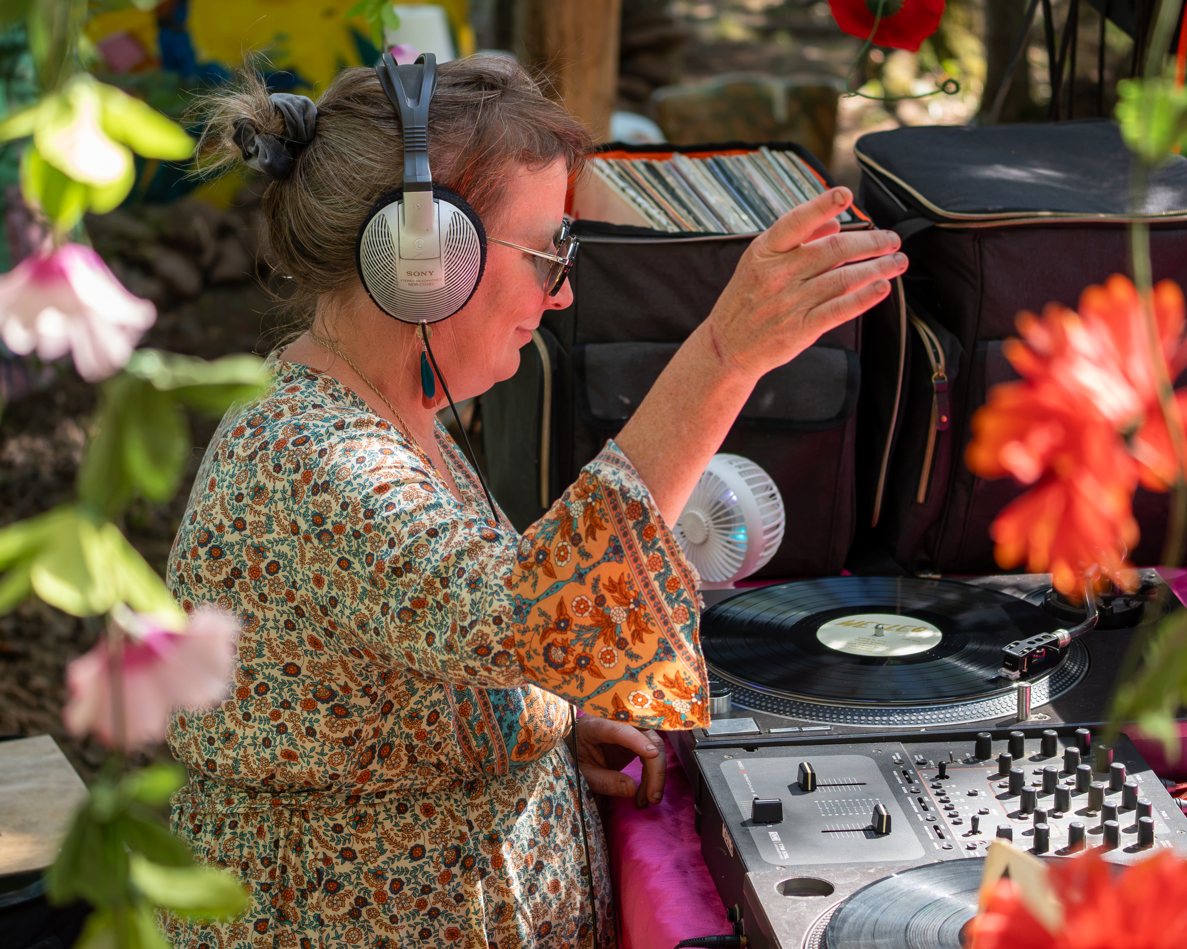 High-energy DJ performance at a large outdoor summer music festival in Prince Edward Island - Eastside Photography