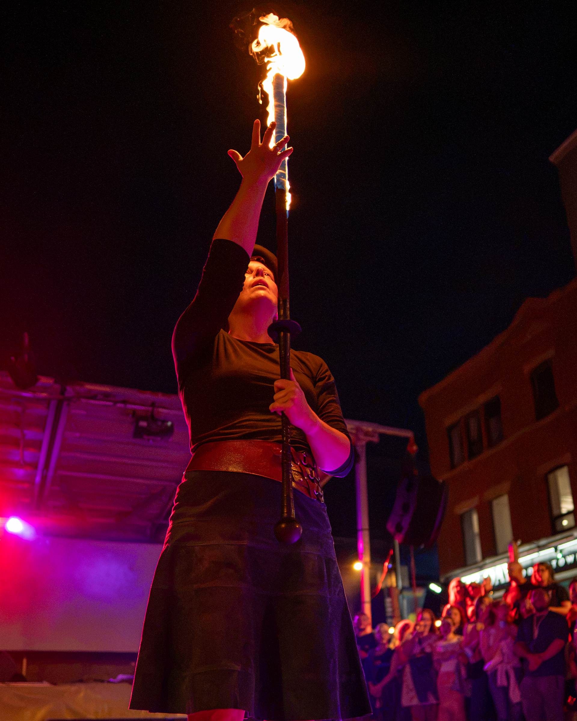 Vibrant live event photography covering a packed concert crowd in Prince Edward Island - Eastside Photography