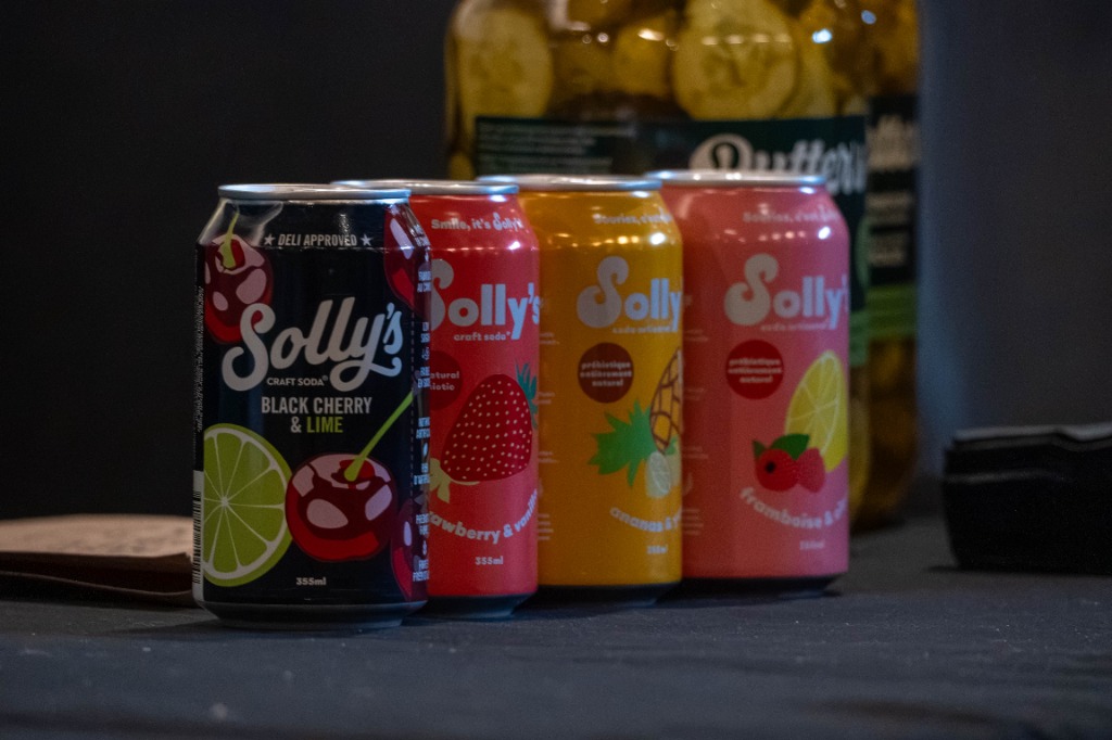 Solly's Craft Soda Lineup - Eastside Photography Commercial Brand Portfolio