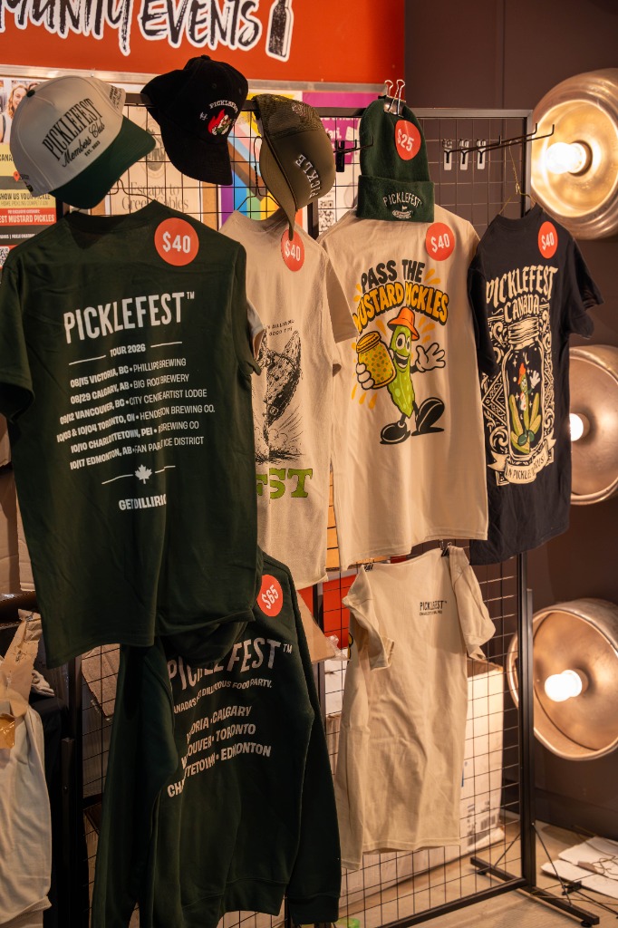 Tour Merch Display - Eastside Photography Commercial Brand Portfolio