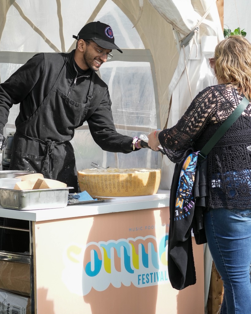 Sommo Festival Parmesan Wheel Chef - Eastside Photography Commercial Brand Portfolio